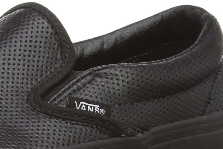 Vans Perf Leather Slip-On Mouth opening